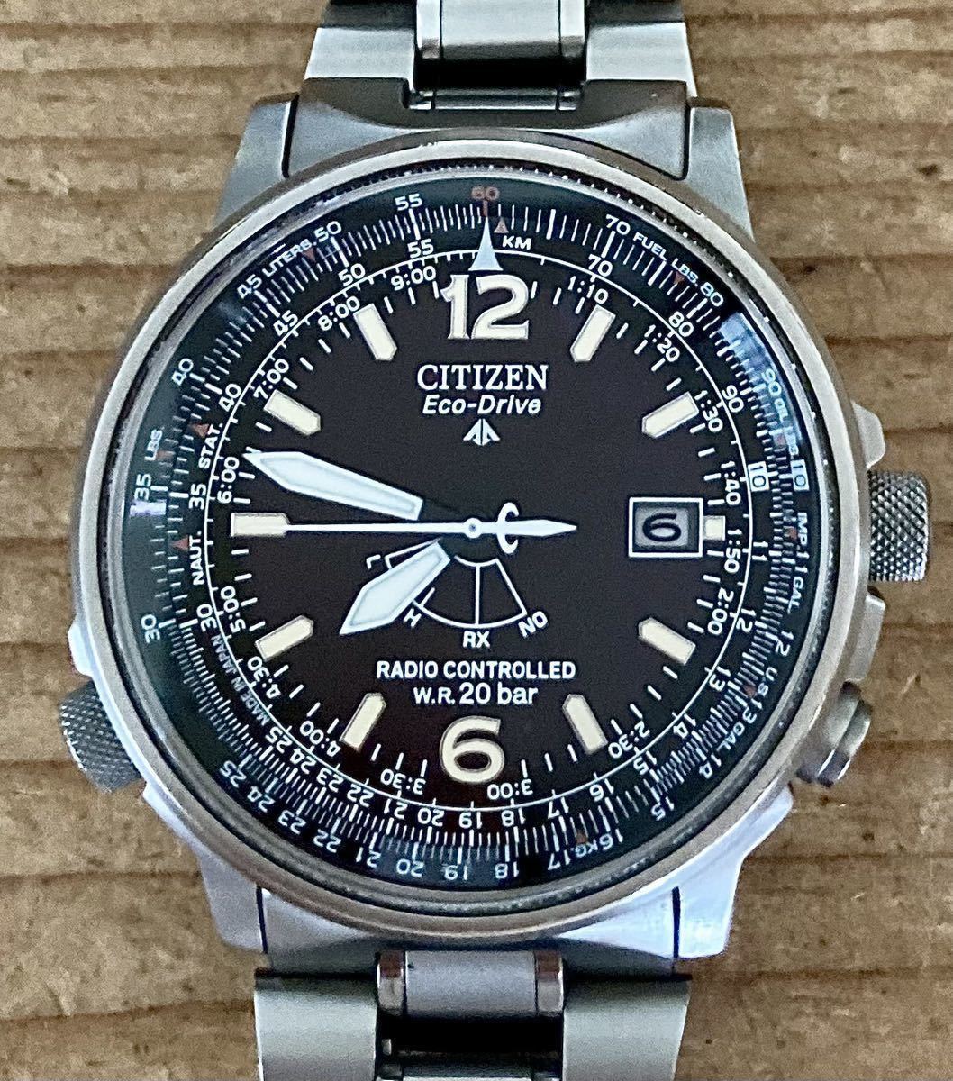 稼働美品】シチズン☆CITIZEN☆シチズン プロマスター☆チタン製