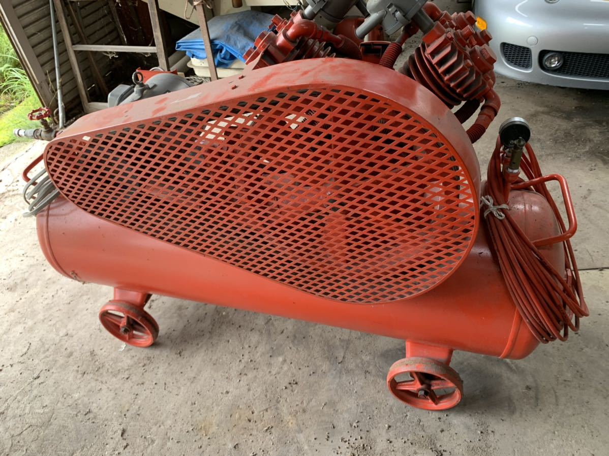 エアーコンプレッサー 富士コンプレッサー ニッサルコ 3.7kw 5 エアーコンプレッサー 富士コンプレッサー ニッサルコ 3.7kw 5
