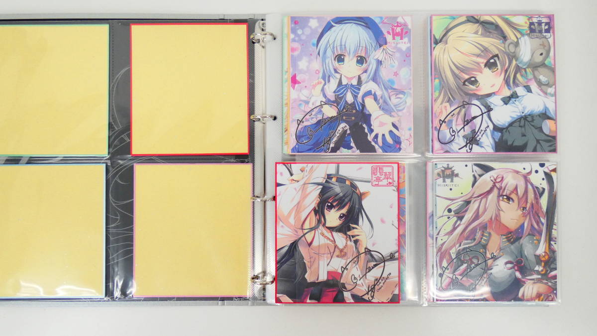 翡翠亭 ミニ色紙 色紙バインダー Yahoo!オークション - DK0541/翡翠亭(和泉つばす) C96 ミニ色紙