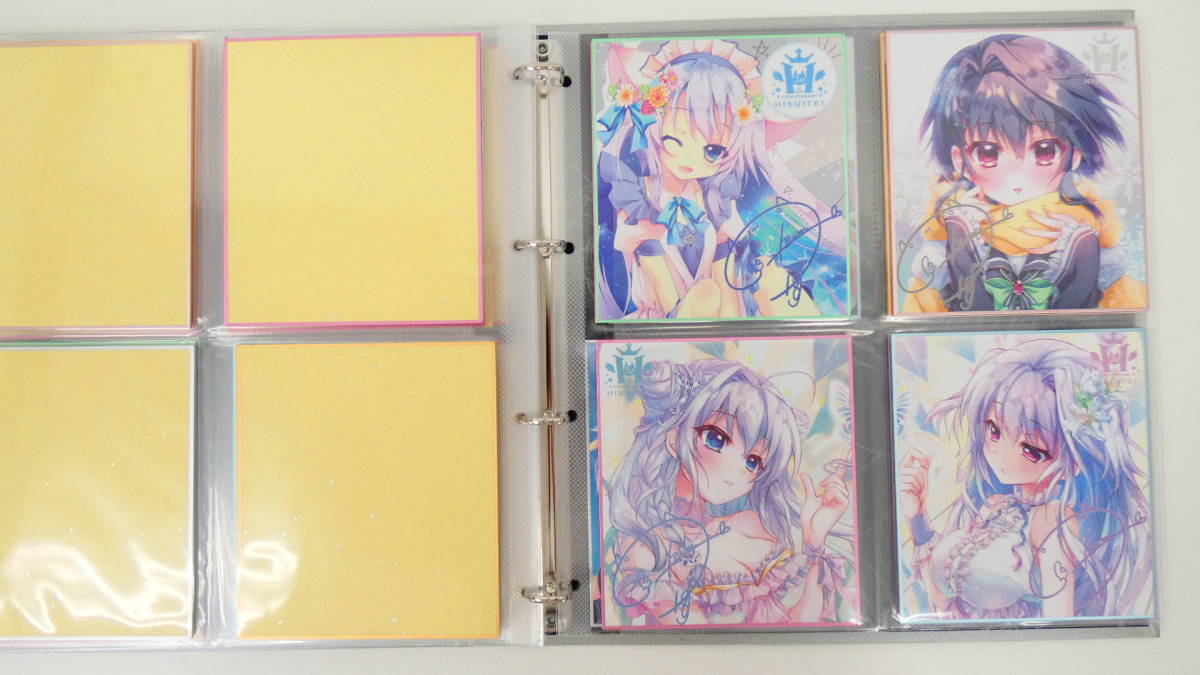 翡翠亭 ミニ色紙 色紙バインダー Yahoo!オークション - DK0541/翡翠亭(和泉つばす) C96 ミニ色紙