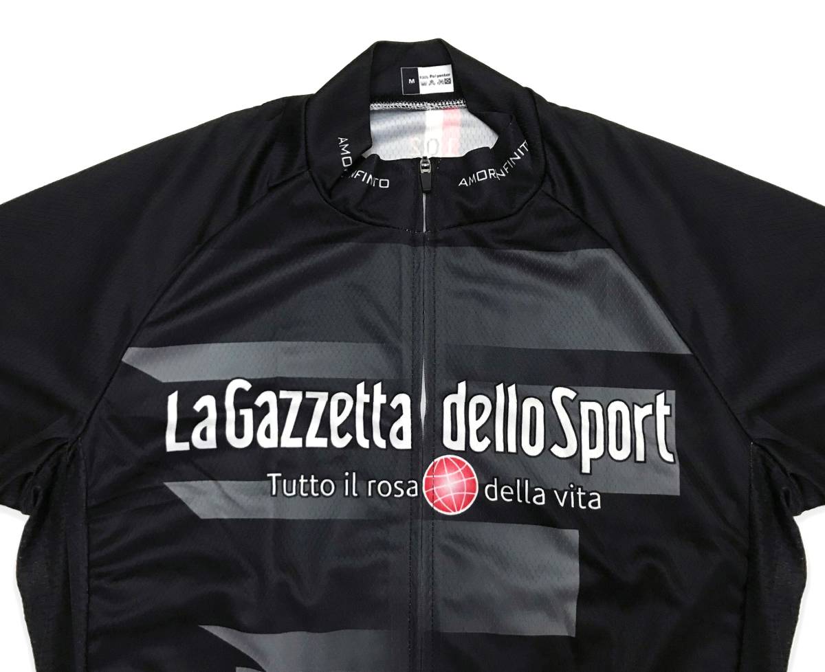 新品 サイクルジャージ 上下セット No116 XXLサイズ イタリア フルジップ ウェア 半袖 メンズ サイクリング MTB 自転車 ロードバイク_画像3