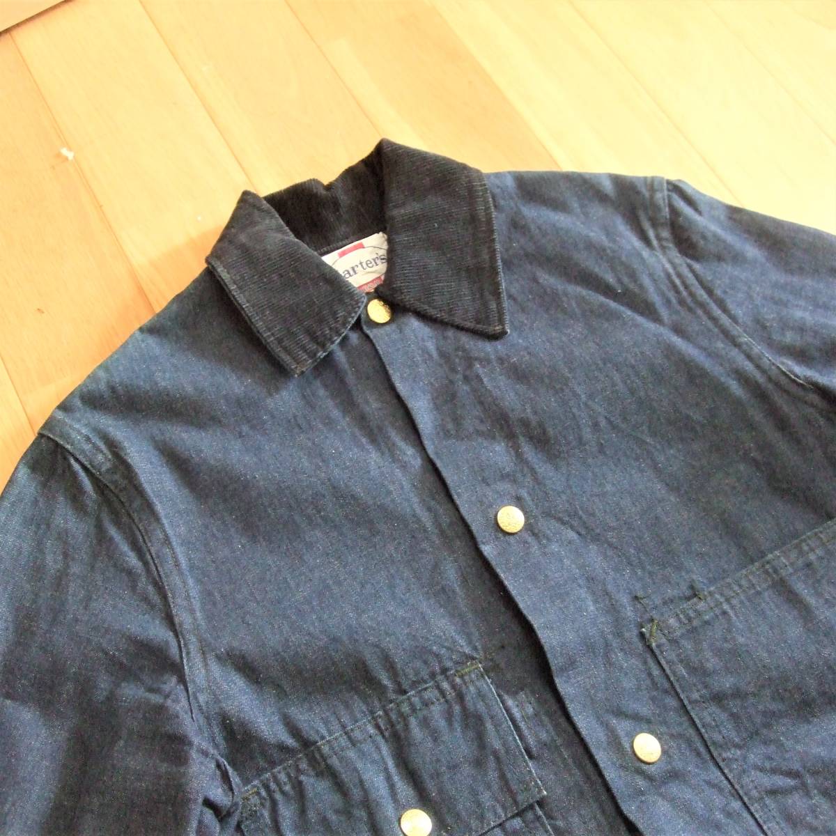カーターズ 【CARTER'S】70s ビンテージ カバーオール サイズS位 濃紺