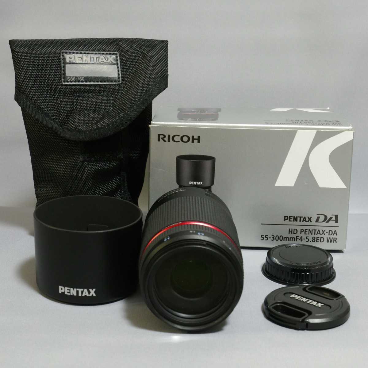 未使用に近い美品】HD PENTAX-DA 55-300mmF4-5.8ED WR