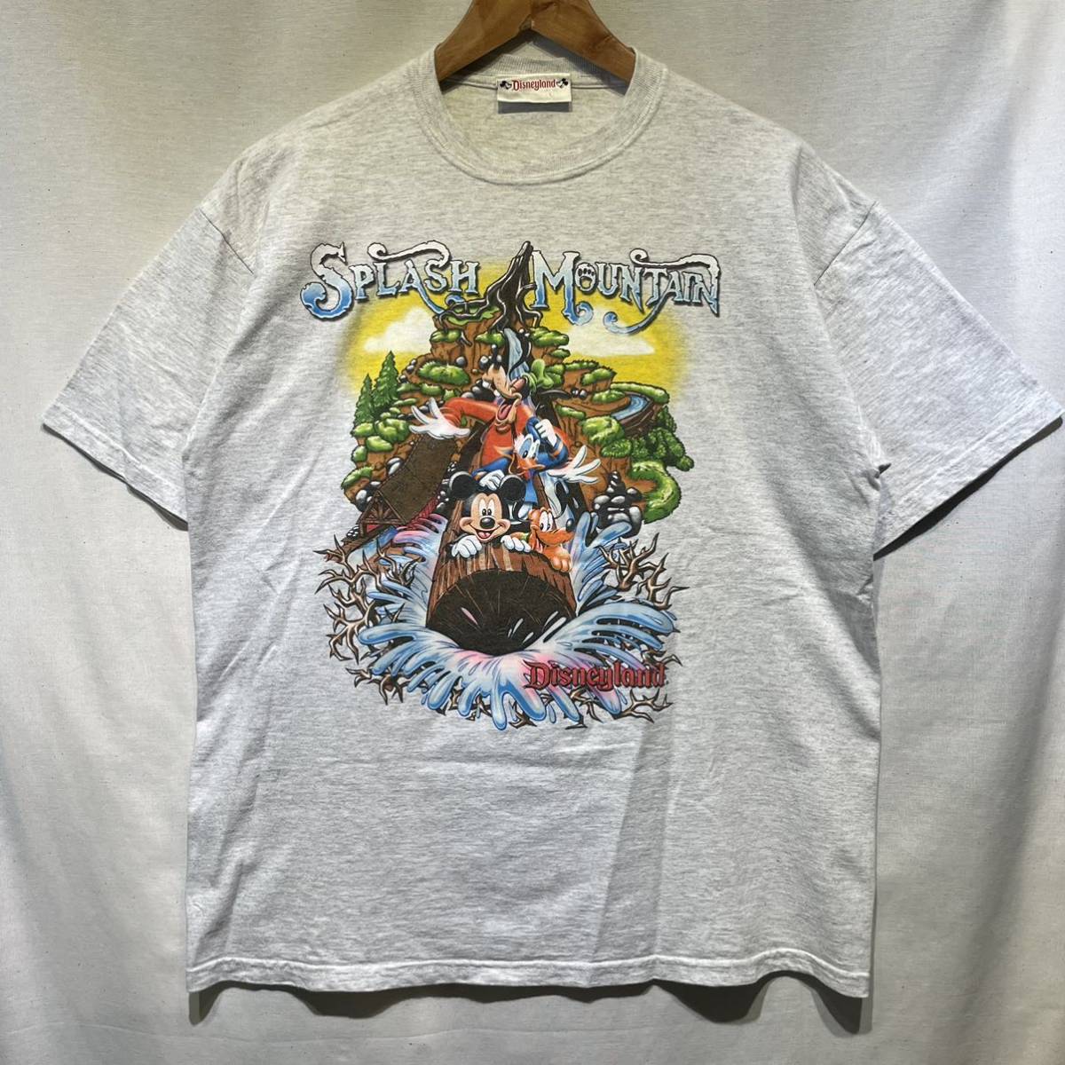 冬バーゲン 特別送料無料 希少 90s Splash Mountain Tシャツ ビンテージ Usa製 Disney Mickey スプラッシュマウンテン アート ムービー バンド ヴィランズ 80s イラスト キャラクター Thejunctionmarkets Com Au