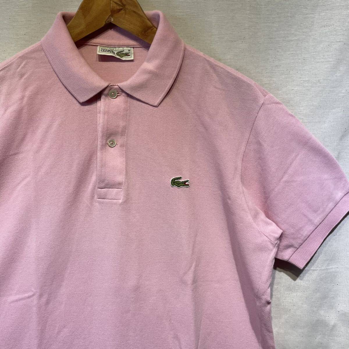 信頼 SHIRT POLO LACOSTE FRENCH ~70s BANLON 送料無料 60s バンロン