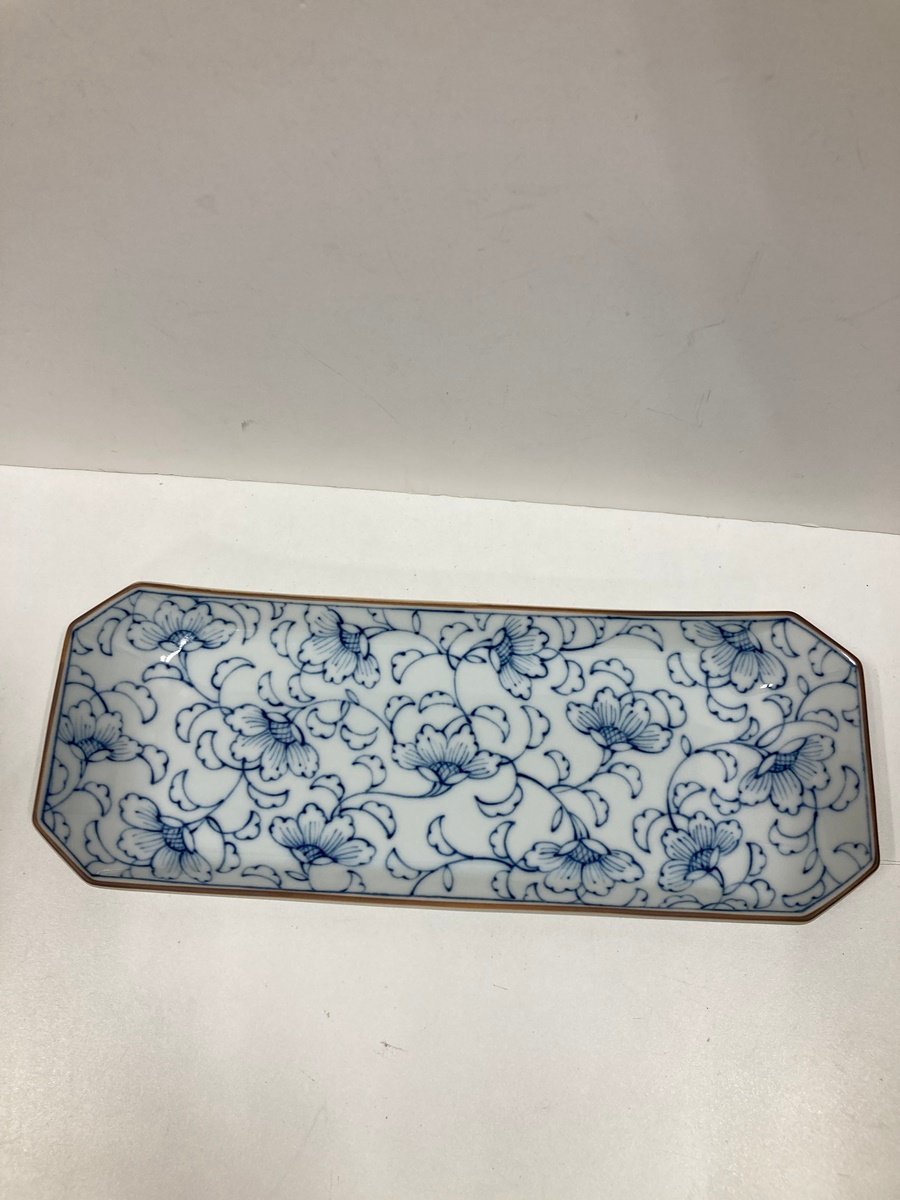 【未使用保管品】たち吉　古都唐草　焼物皿　5枚　和食器_画像6