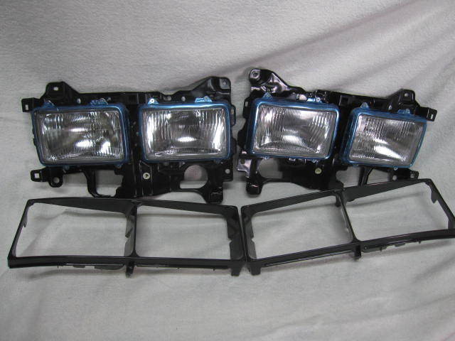 Newキャンター 輸出仕様 角目4灯 ヘッドライトキット 角4 デコトラ