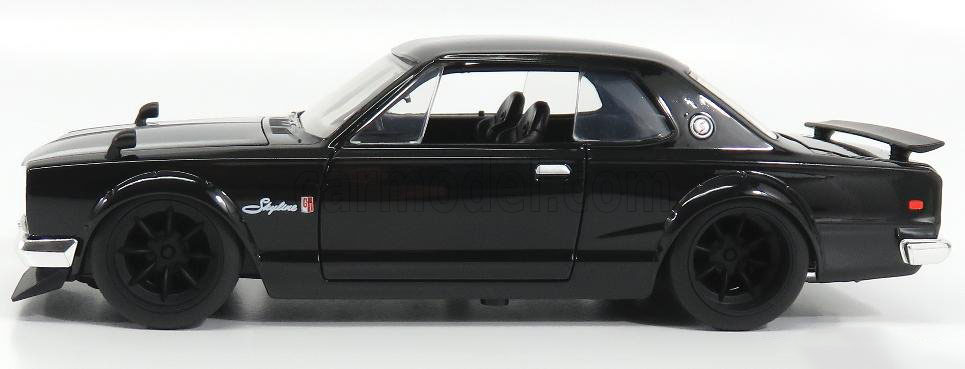 JADA TOYS 1/24 ワイルドスピード 日産 スカイライン 2000 GT-R 1971 ブラック ブライアン FAST AND THE FURIOUS NISSAN 99686_画像2
