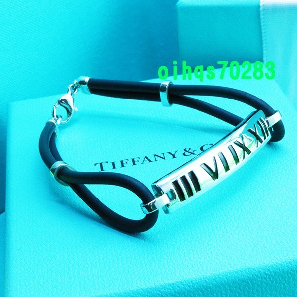 新品　未使用 TIFFANY &Co. ティファニーアトラスラバーブレスレット