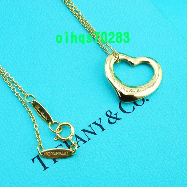新品 未使用 TIFFANY &Co ティファニーオープンハートネックレス