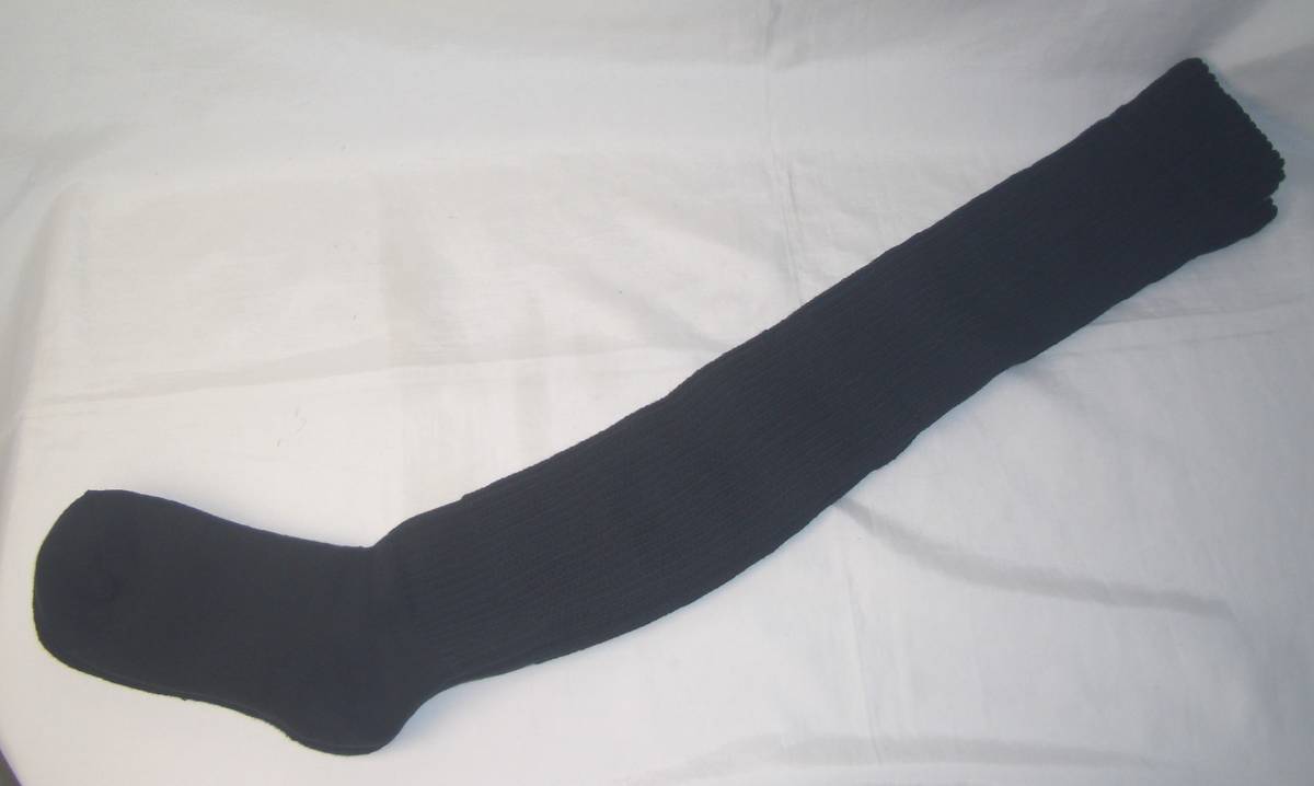 Luxury Long Socks★ラグジュアリーロングソックス■ハイソックス 日本製 25～27㎝★未使用 hg348_画像1