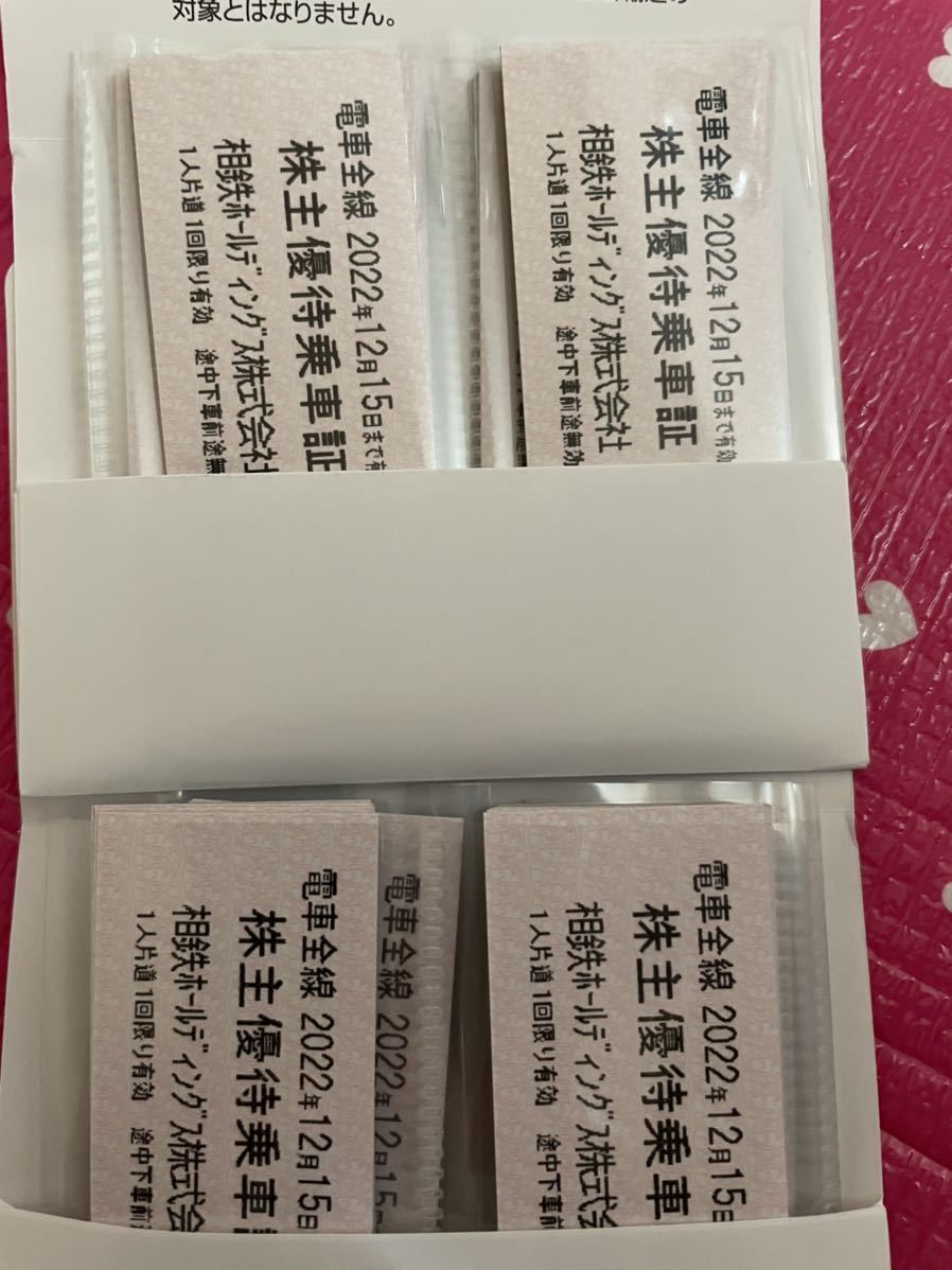 ☆送料無料☆ 相鉄鉄道・株主優待乗車証80枚セット bprsubang.com