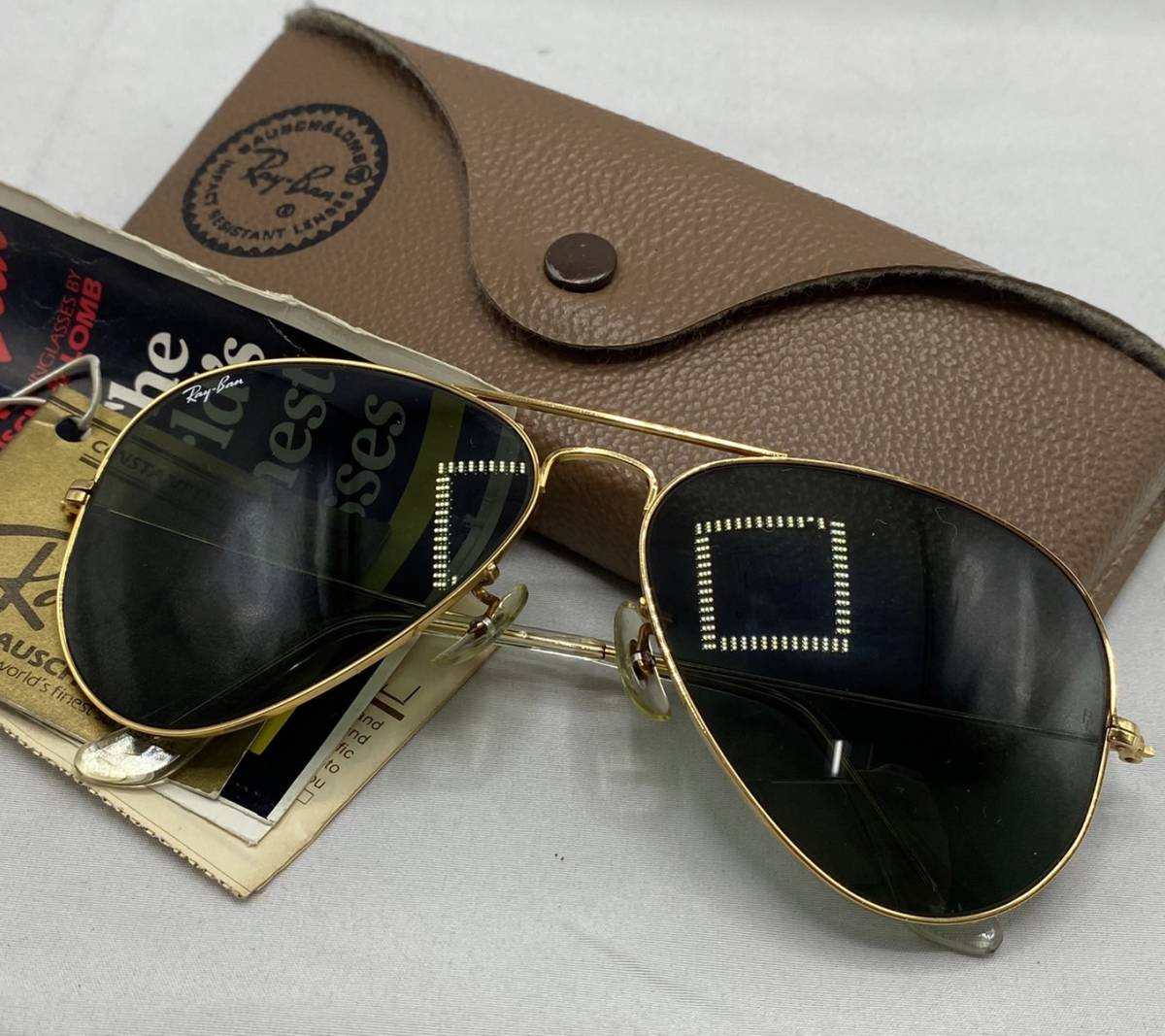 Ray-Ban B&L レイバン ティアドロップ USA 58□14 サングラス