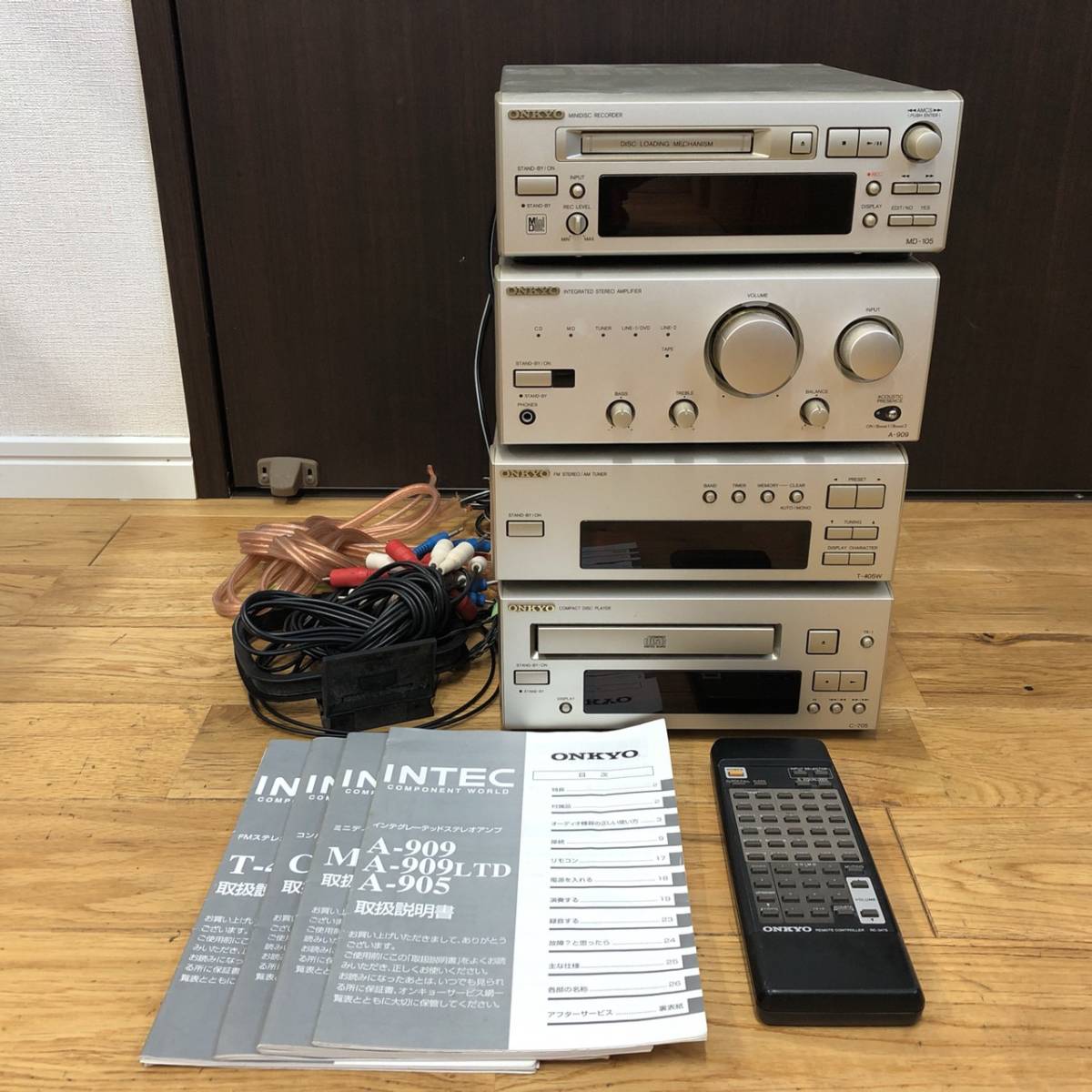 Yahoo!オークション - ONKYO オンキョー T-405W C-705 MD-105 A Yahoo!オークション - ONKYO オンキョー T-405W C-705 MD-105 A