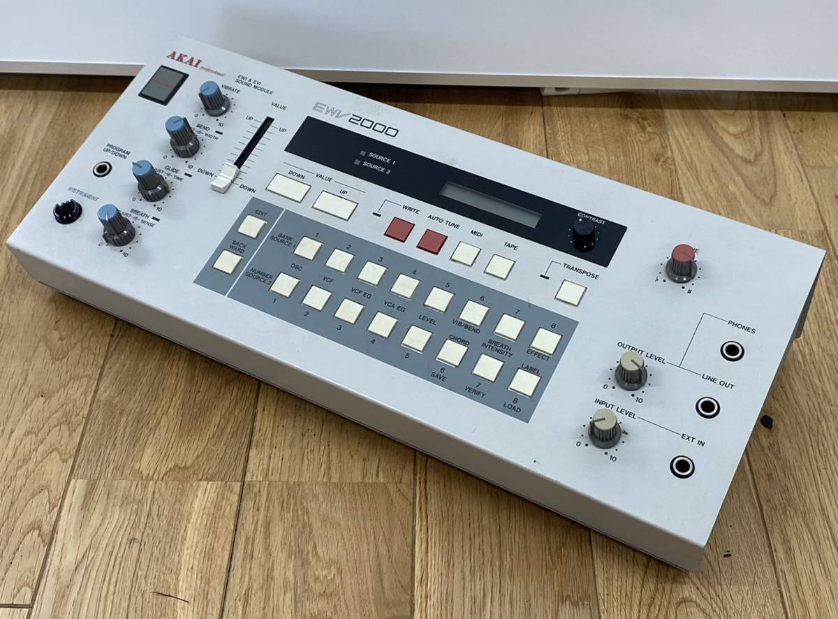 Yahoo!オークション - 通電 AKAI アカイ EWV2000 EWI1000 Yahoo!オークション - 通電 AKAI アカイ EWV2000 EWI1000