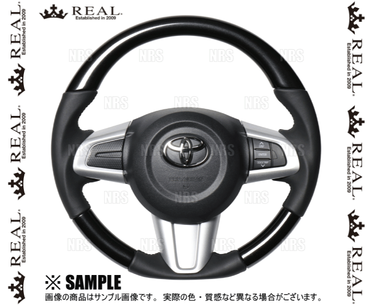 REAL レアル オリジナル (パールブラック/ブラックユーロステッチ)　キャスト　LA250S/LA260S　2015/9～ (M90-BKP-BK
