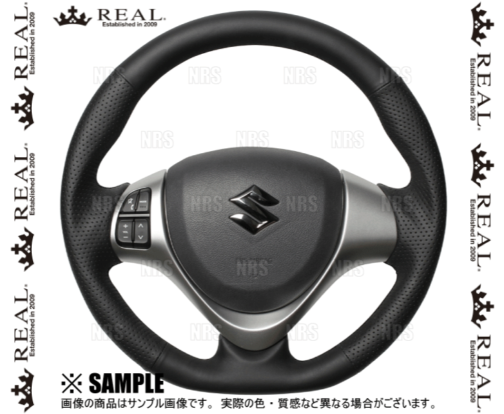 REAL レアル オリジナル (オールレザー/ブラックユーロステッチ) アルト エコ HA35S 2013/3～2014/12 (MR31-LPB-BK