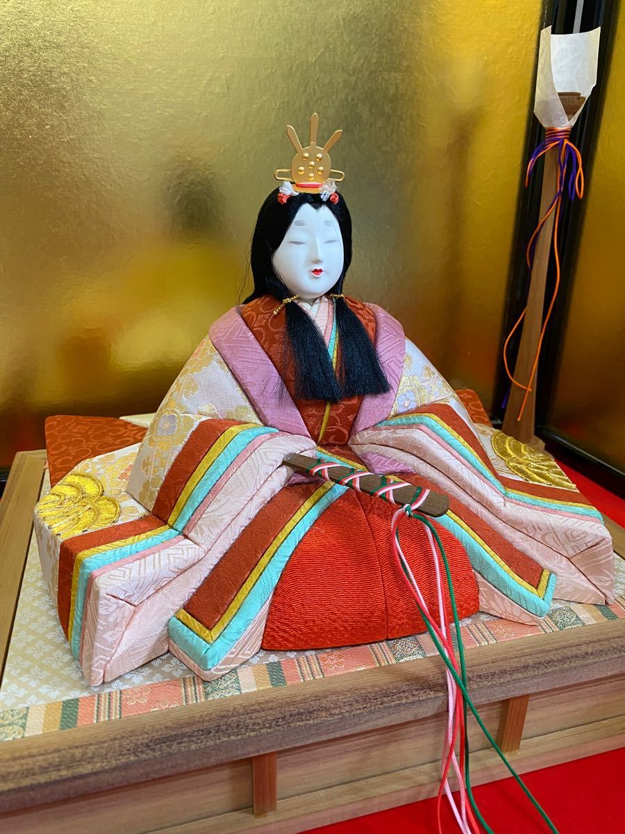 雛人形 雛祭り 江戸木目込み人形 寿峰 正絹 桃の節句 3月3日