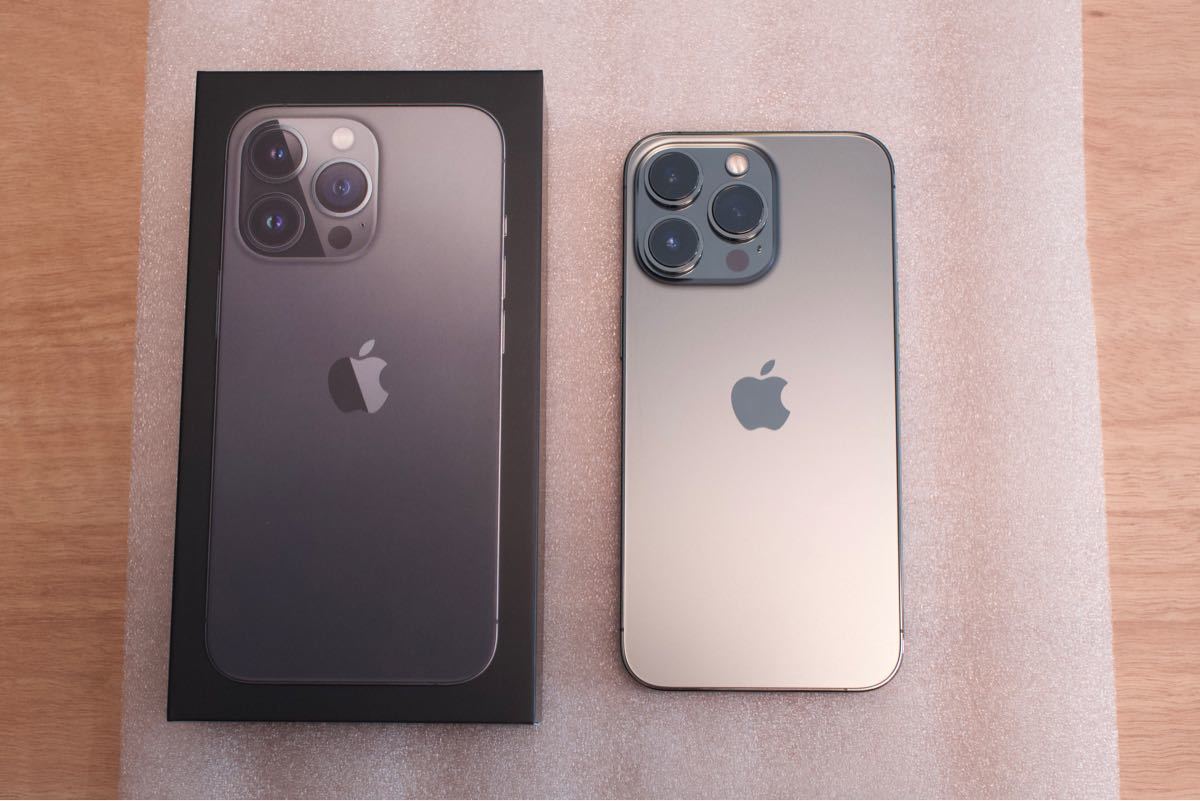 IPhone 13 Pro 美品 SIMフリー 256GB Max グラファイト スマホ本体