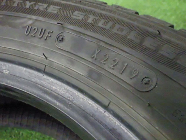 ダンロップ　ウインターマックス　WM01　155/65R13　4本　19年　BL220809072　カルテ750_画像9