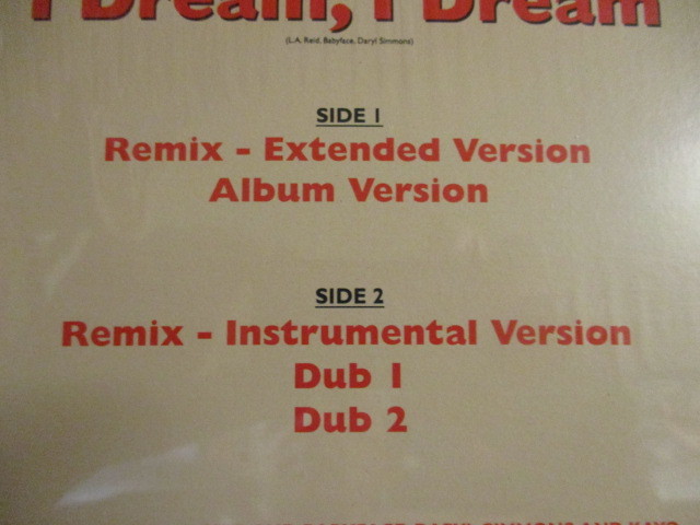 Jermaine Jackson ： I Dream I Dream 12'' (( L.A. Reid & Babyface Pro. / Remix / 落札5点で送料無料_画像3