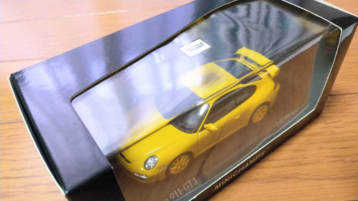  стоимость доставки 350 иен редкий Minichamps 400068022 1/43 Porsche 911 GT3 (997 II) 2009 желтый W/ желтый колесо z ограниченный выпуск 399 шт. ②