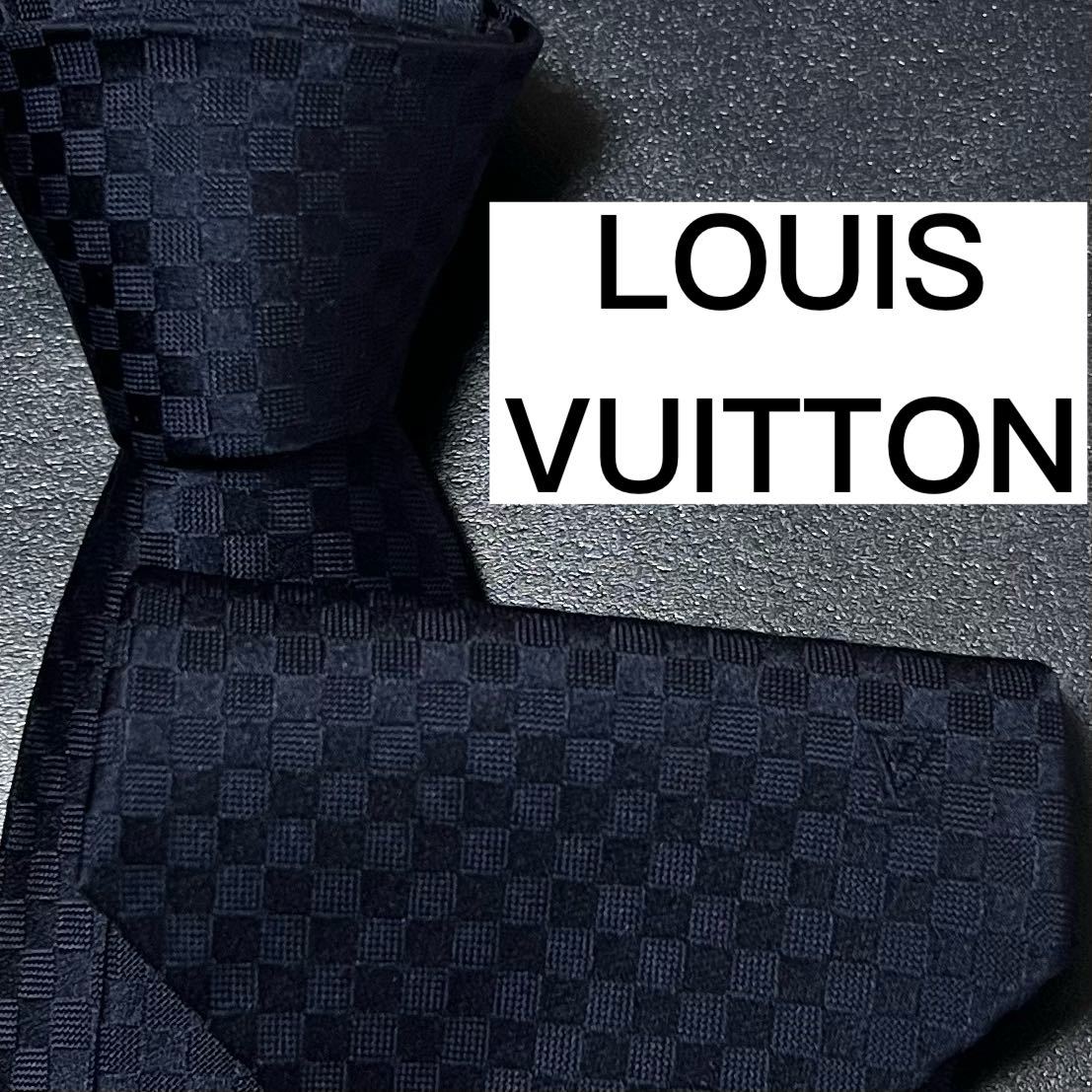 ブティック割引 【LOUIS VUITTON】ロゴデザイン　ネクタイ ネクタイ