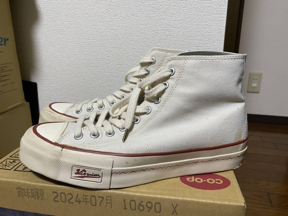 VISVIM ビズビム SKAGWAY HI PATTEN ハイカット スニーカー　サイズ9 美中古　オールスター_画像9