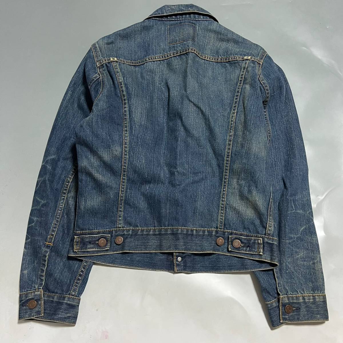 US限定 USA製 LEVIS 70505-2335 3rd リーバイス サード USED加工 デニムジャケット 40_画像2