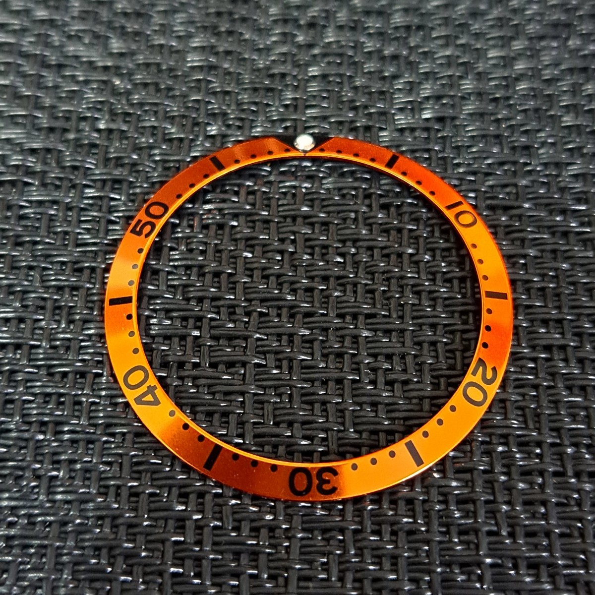 ロレックス用 交換用 オレンジ ベゼルインサート リング径 外径36.5mm 内径30.6mm 時計部品 ロレックス ROLEX 