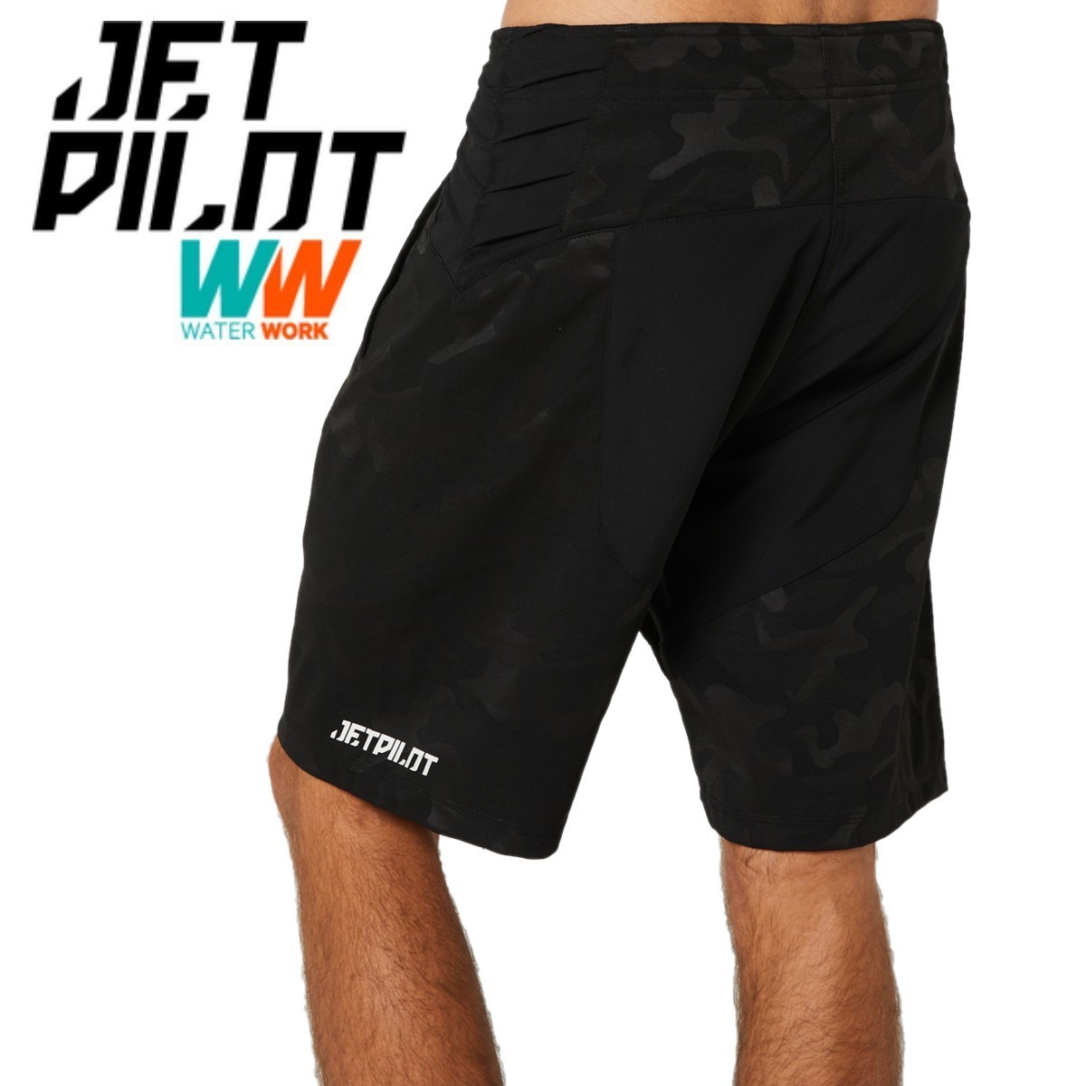 ジェットパイロット JETPILOT 2023 ボードパンツ 送料無料 コラゲイティドメンズ ボードショーツ S22901 ブラック 36 海パン