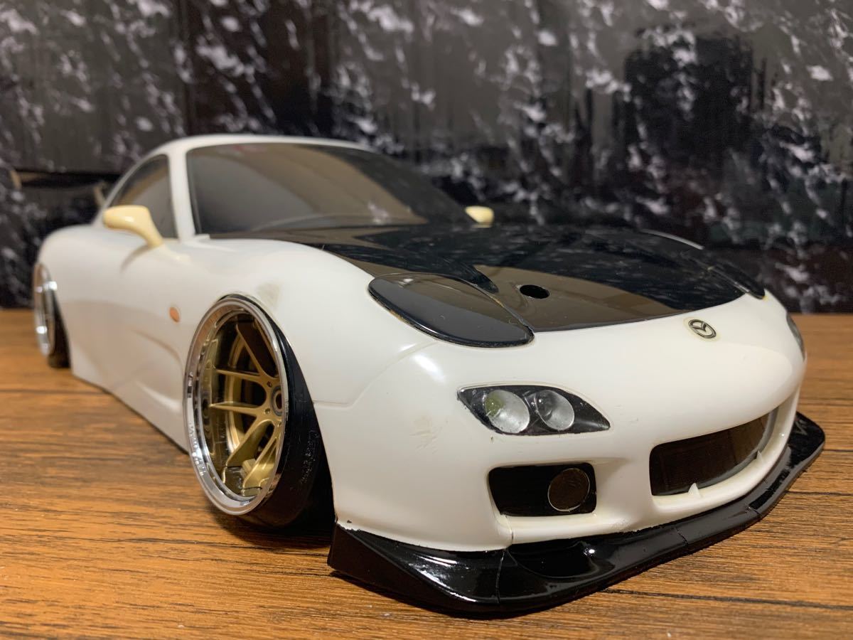タミヤ マツダ rx-7 FD 1/10 ラジコン ボディ rc ドリフト タミヤ マツダ rx-7 FD 1/10 ラジコン ボディ rc ドリフト