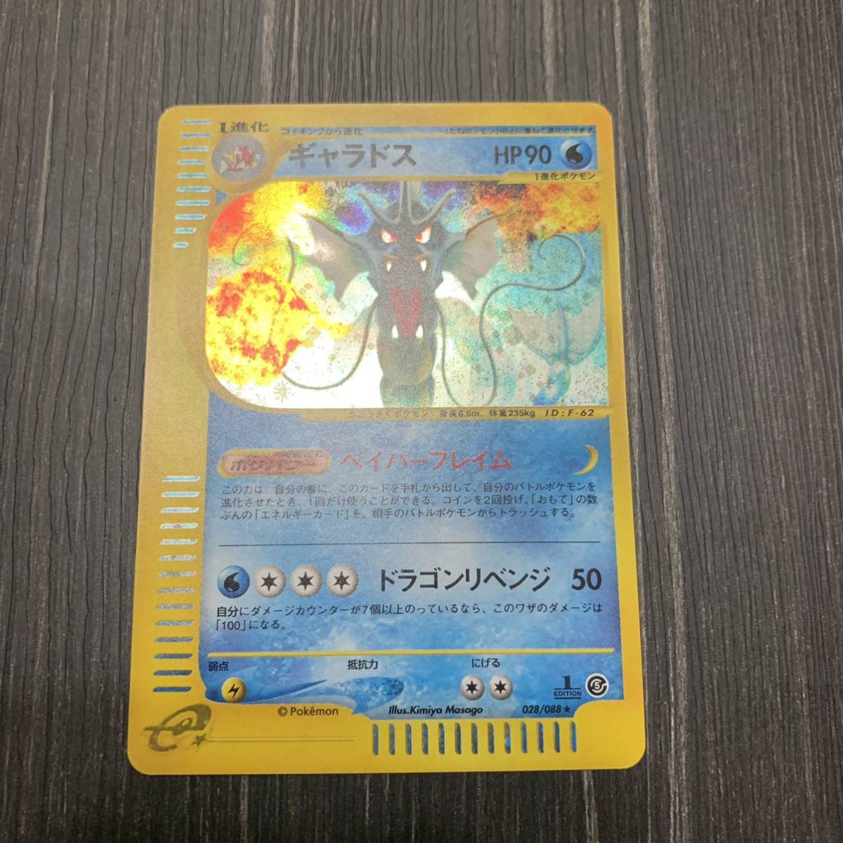 送料無料(北海道・沖縄県除く!) ポケモンカードe ギャラドス Holo