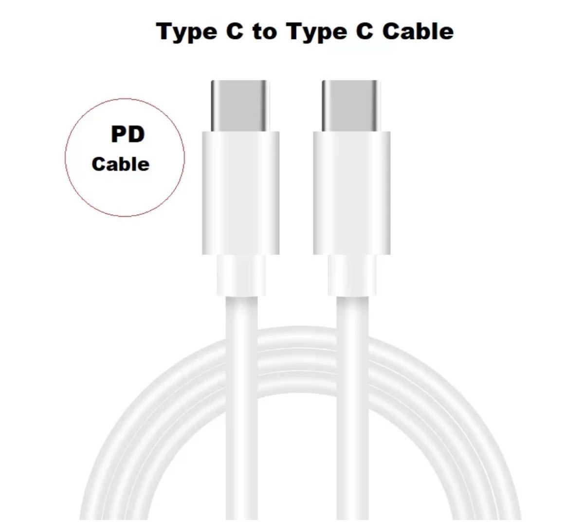 MacBook USB-C & USB-C ケーブル 30W急速充電 PD対応 Type-C ケーブル タイプc 充電ケーブル 