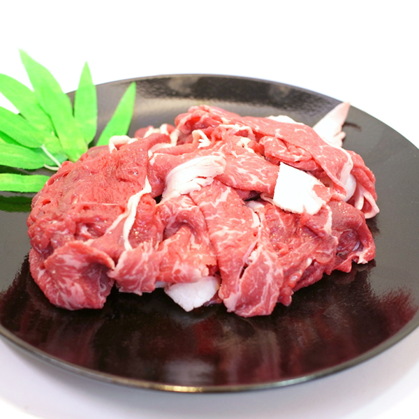 1円【５数】国産牛ロース切り落とし500g/切落し/すき焼き/肉じゃが/牛丼/煮込み/訳あり/訳有り/業務用/大量/1円スタート/4129屋_画像2