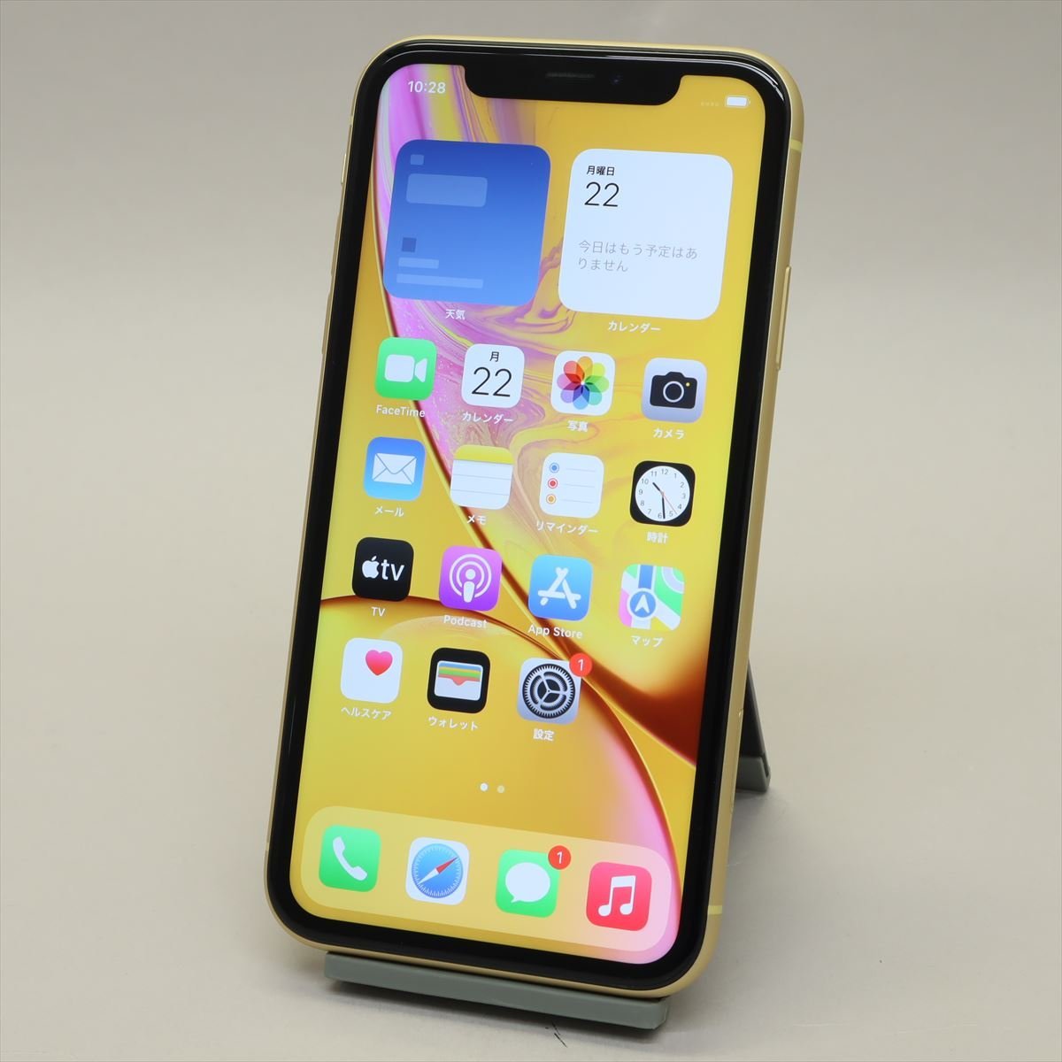 Apple iPhoneXR 64GB Yellow A2106 MT082J/A バッテリ84%□SIMフリー