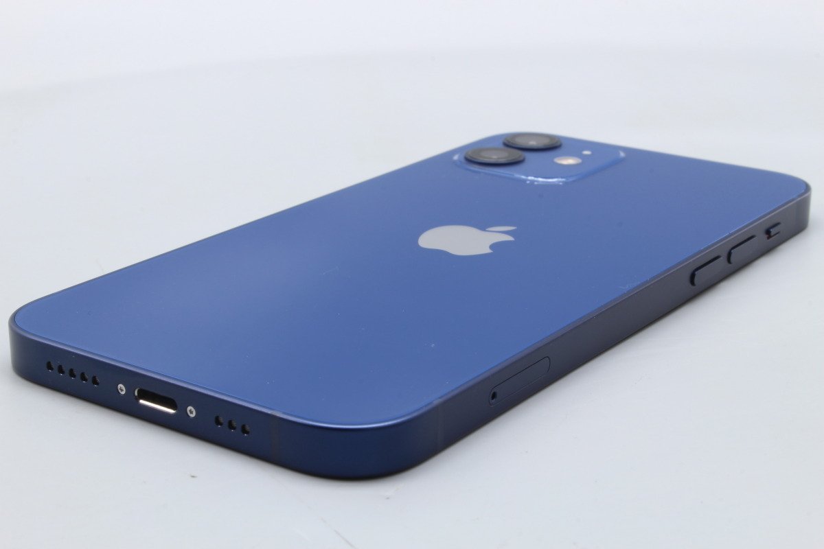 Apple iPhone12 64GB Blue A2402 3H518J/A バッテリ100%■ソフトバンク★Joshin8980【1円開始・送料無料】_画像6