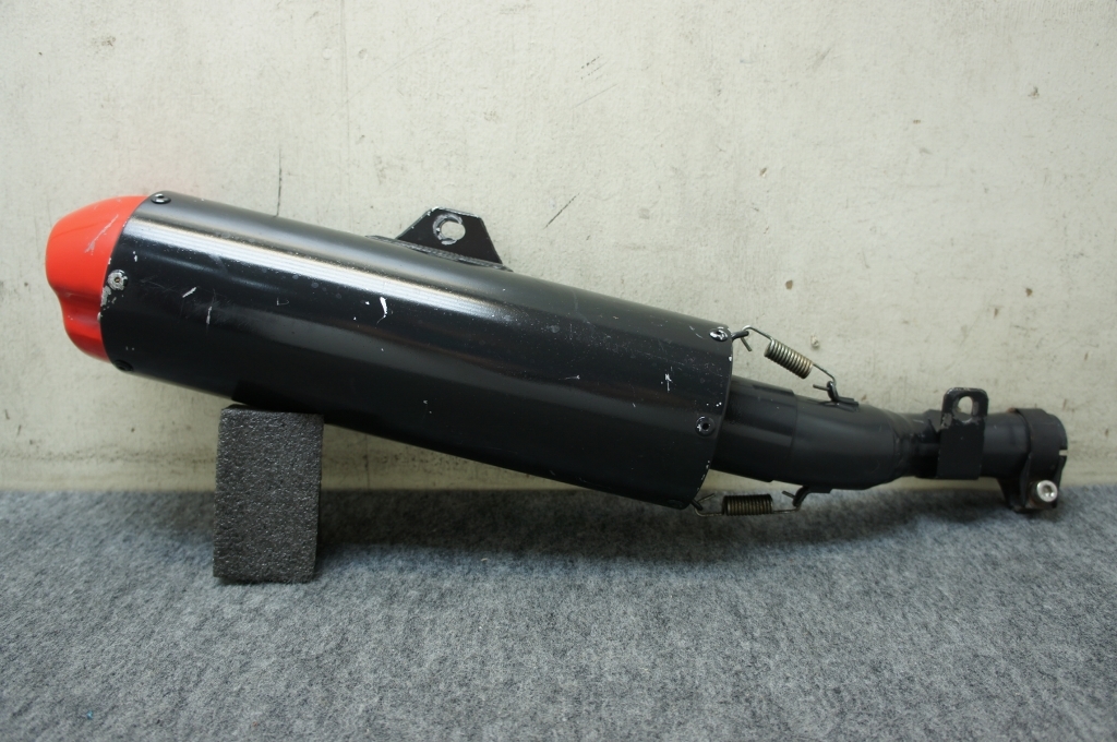 トリッカー/セロー250 デルタ/バレル4 スリップオンマフラー