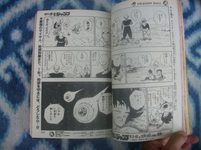 ドラゴンボール DRAGON BALL カラー表紙& 聖闘士星矢 巻頭カラー掲載