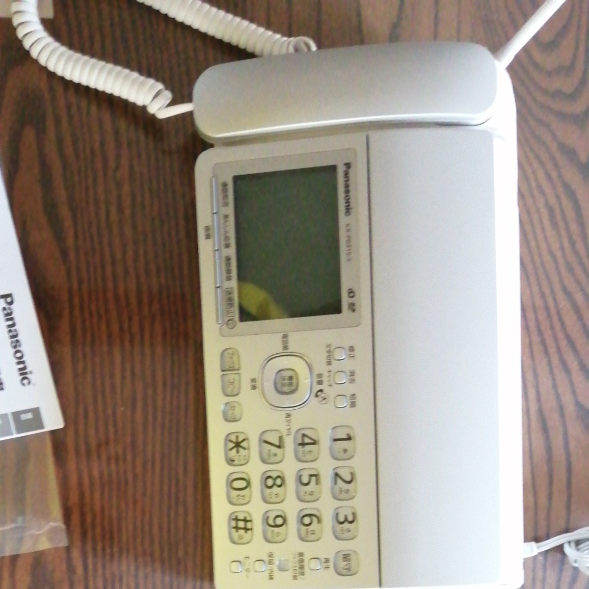 美品シャープSHARP FAX ファックス NTT P-268SD の電話子機㉑