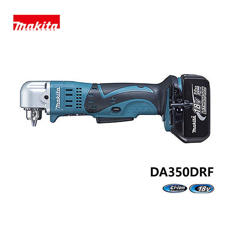 マキタ makita　10mm 充電式アングルドリル DA350DRF (3.0Ah) 電動工具その他 /KH04234