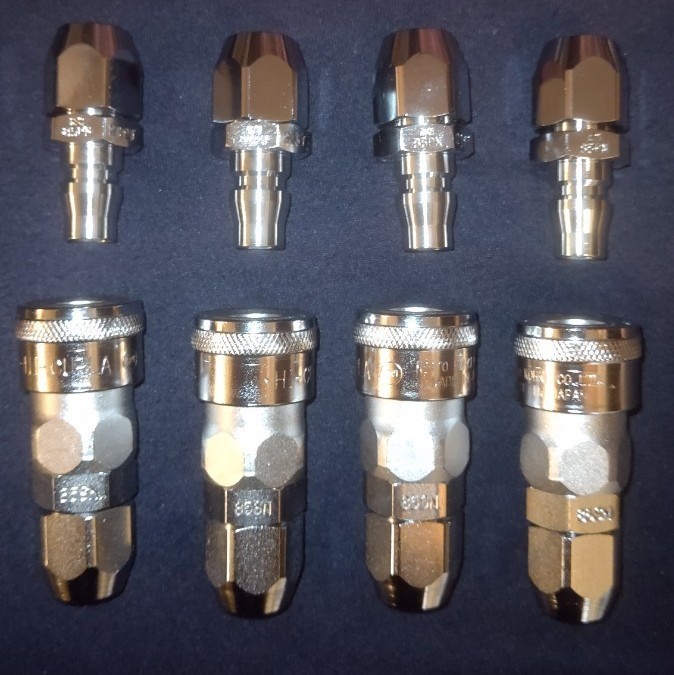 ☆日東工器 ハイカプラ 85SN・PN 4個セット