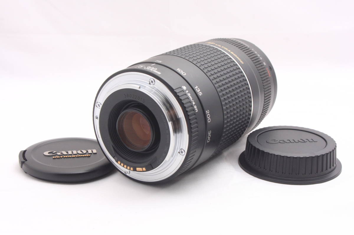 ★美品★完動品★名玉★超望遠レンズ★Canon EF 75-300mm F4-5.6 Ⅲ USM★キヤノン★純正FRキャップ付★#125_画像3