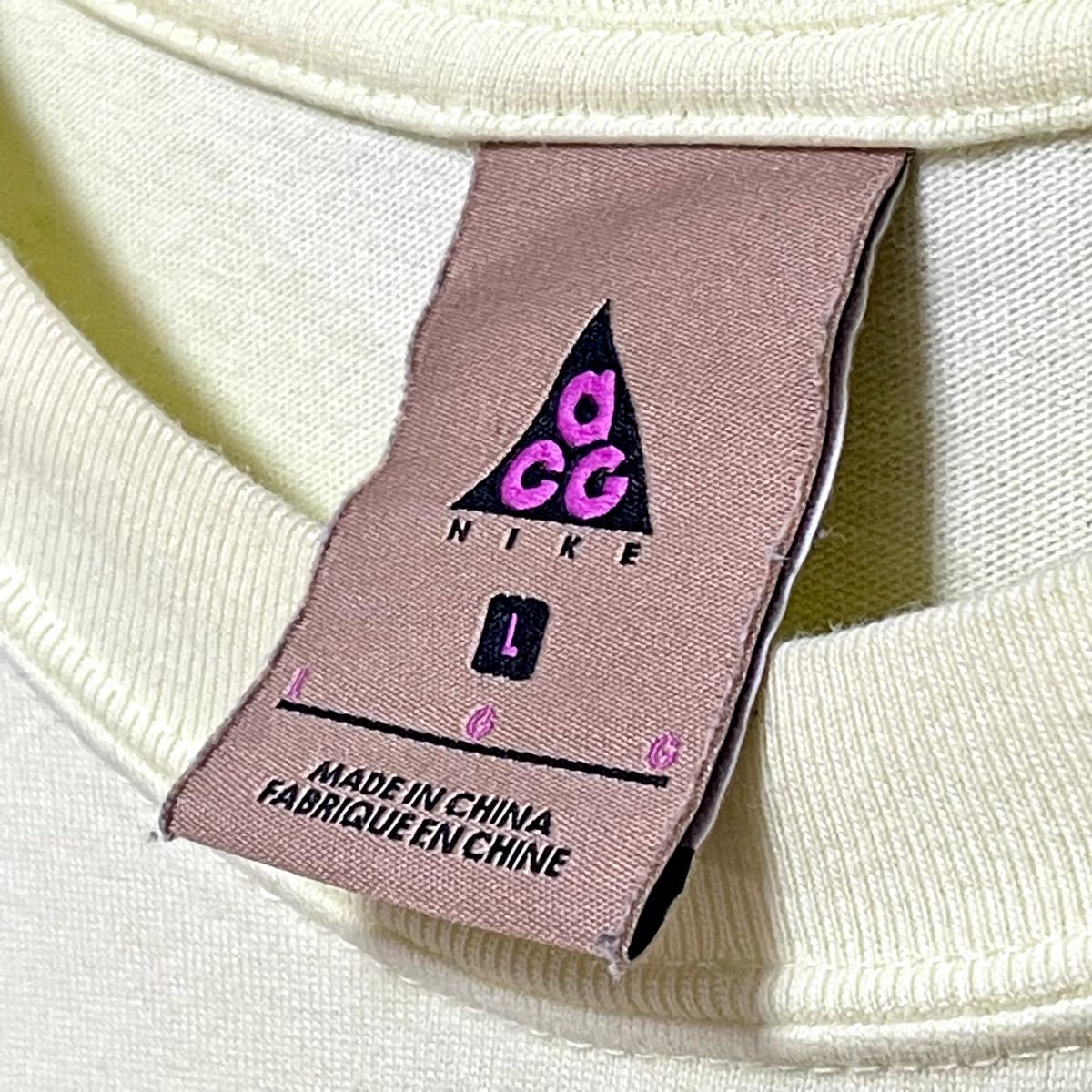 Nike acg - ワンポイント 刺繍 ロゴ 90's /L