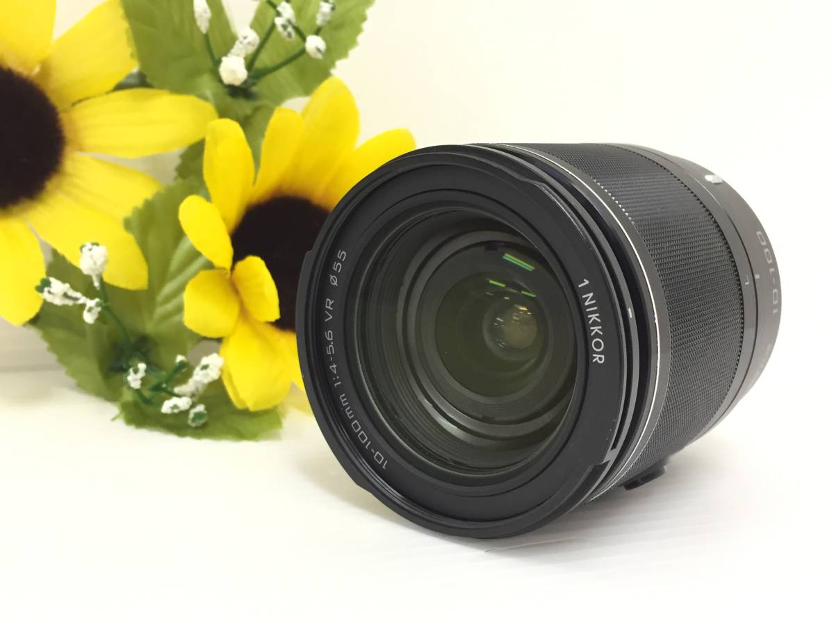 □Nikon ニコン 1 NIKKOR VR 10-100mm f/4-5.6 ズームレンズ 動作品
