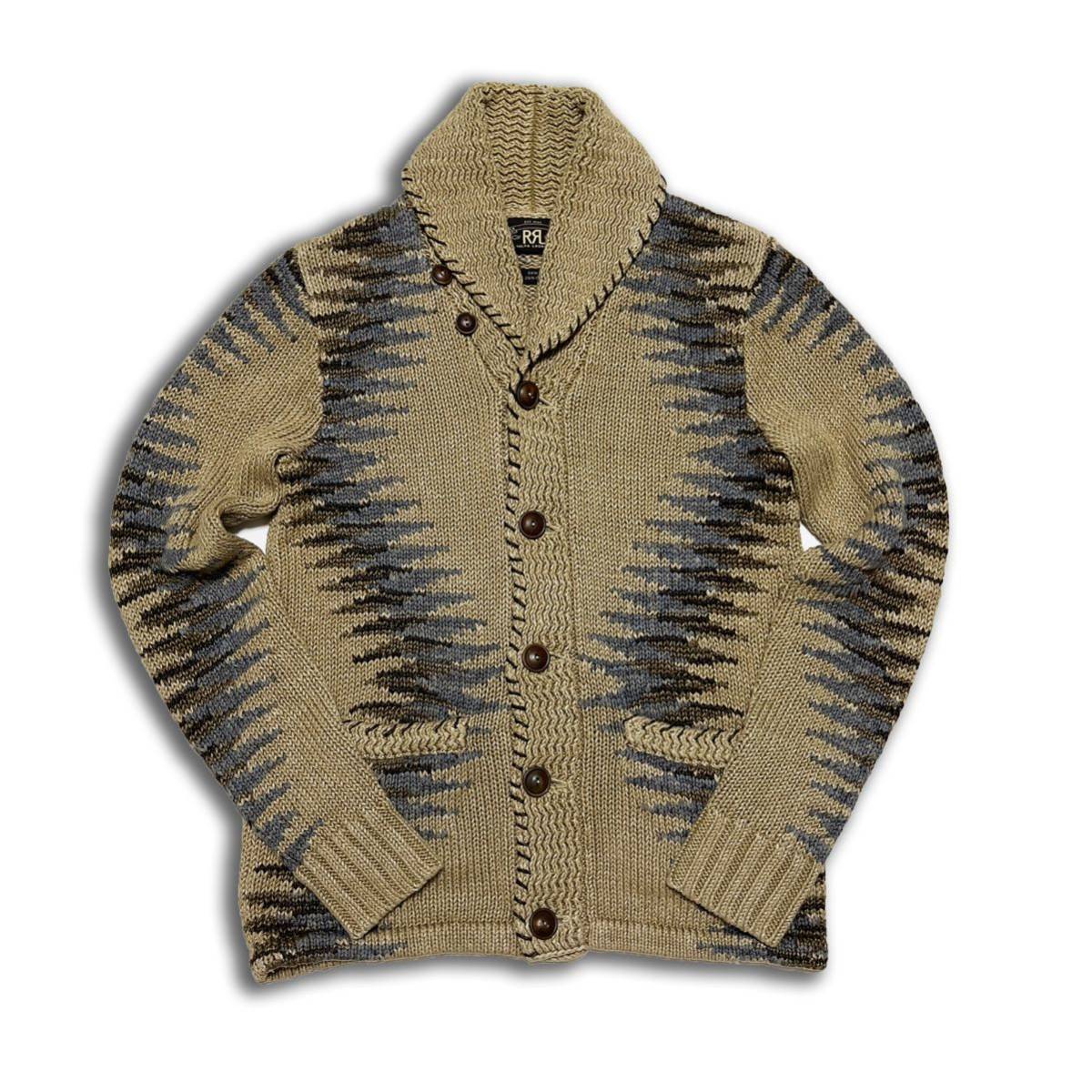 名作】RRL Native Shawl Collar Cardigan XS ネイティブ ショール