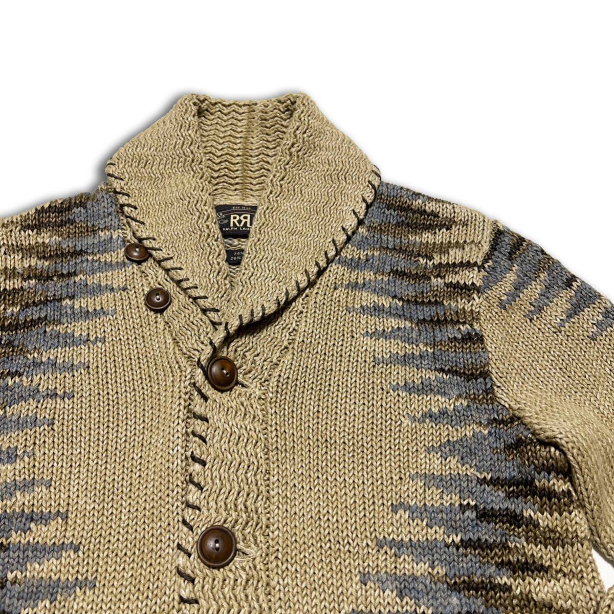 名作】RRL Native Shawl Collar Cardigan XS ネイティブ ショール
