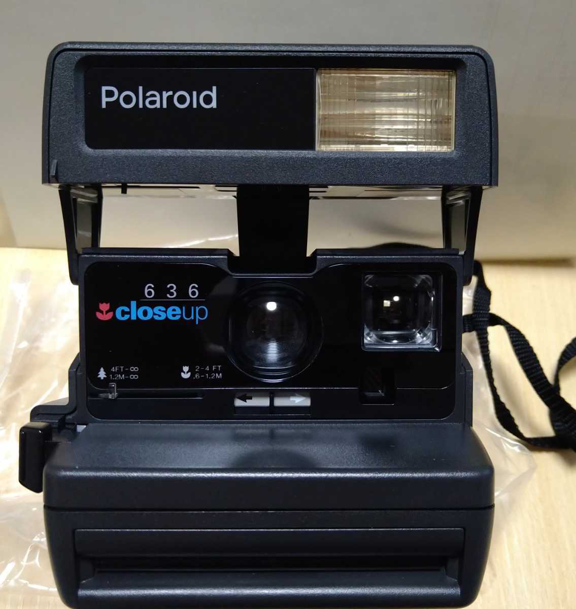 ポラロイド 636 インスタントカメラ クローズアップレンズ付　未使用　新古品　レトロ　レア_画像1