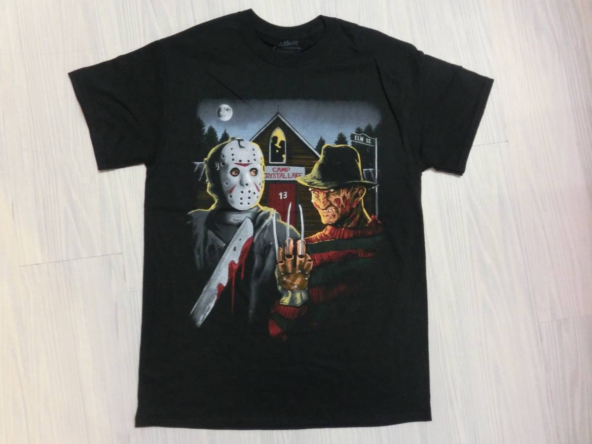  Friday the 13th A Nightmare on Elm Street fretiVS Jayson T-shirt M size new goods Tshit movie horror USA