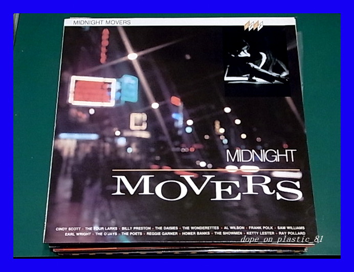 V.A. / Midnight Movers/Cindy Scott/The Four Larks/Billy Preston/Al Wilson/5点以上で送料無料、10点以上で10%割引!!!/LP_画像1
